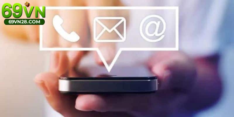 Email là một trong kênh liên hệ khá phổ biến tại nhà cái 69VN